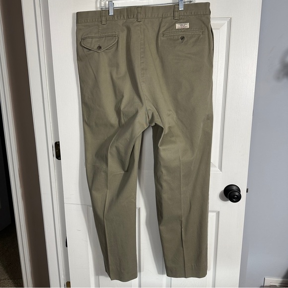 Polo Ralph Lauren pleat front khakis, size 40, 100% cotton, fall, office - Picture 6 of 12